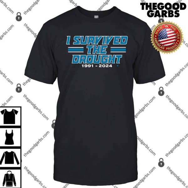 Detroit I Survived The Drought Shirt