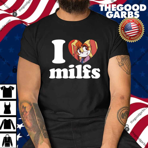 Vanilla The Rabbit Sonic I Love Milfs Shirt