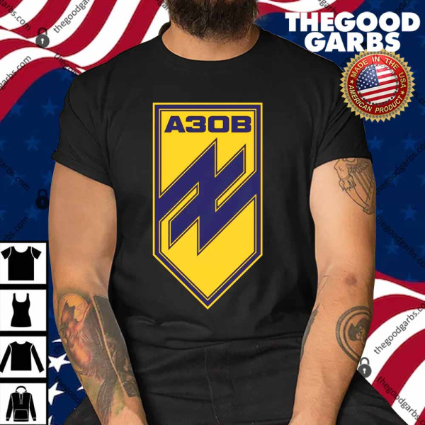 Azov Regiment A30B Azov Battalion Ukraine Shirt
