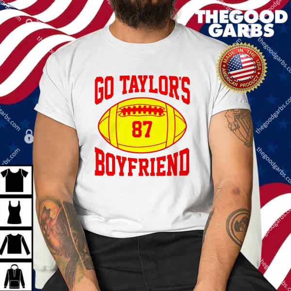 Go Taylors Boyfriend Football Shirt