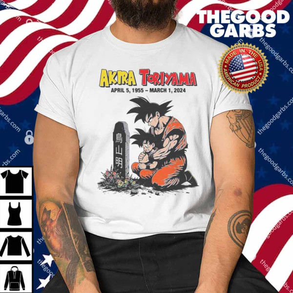 RIP Akira Toriyama Dragon Ball Z Shirt