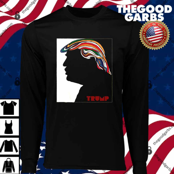 Donald Trump Psychedelic Hair Milton Glaser Redux T-Shirts