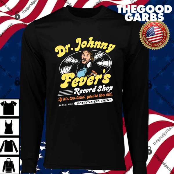 Dr. Johnny Fever's Record Shop T-Shirts