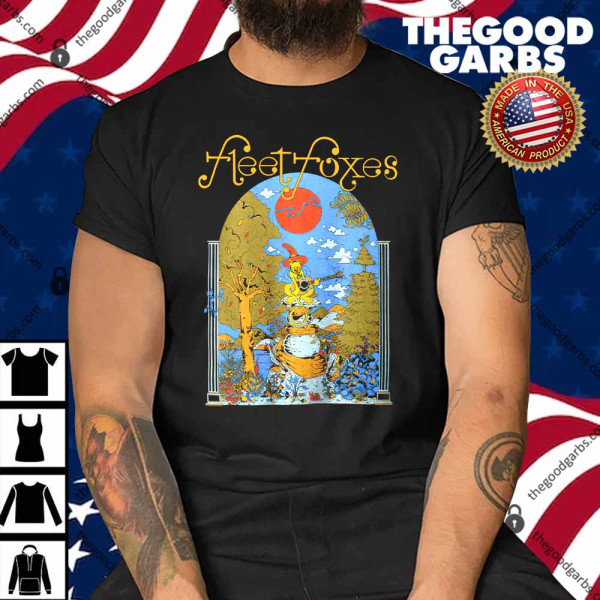 Fleet Foxes Merch Cat Strum Shirt