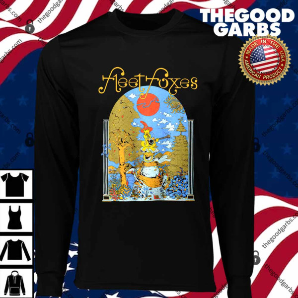 Fleet Foxes Merch Cat Strum T-Shirts