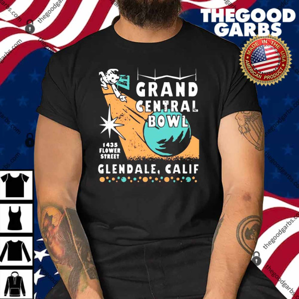 Grand Central Bowl - Glendale, CA - Vintage Bowling Alley Shirt