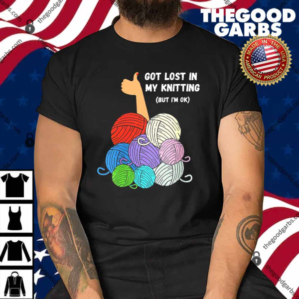 I’m Ok Knitting Crochet Shirt