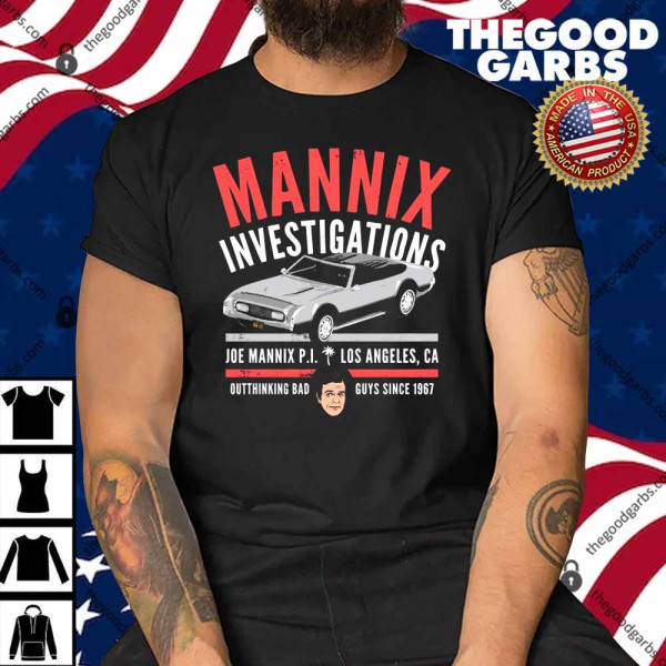 Mannix Investigations Shirt