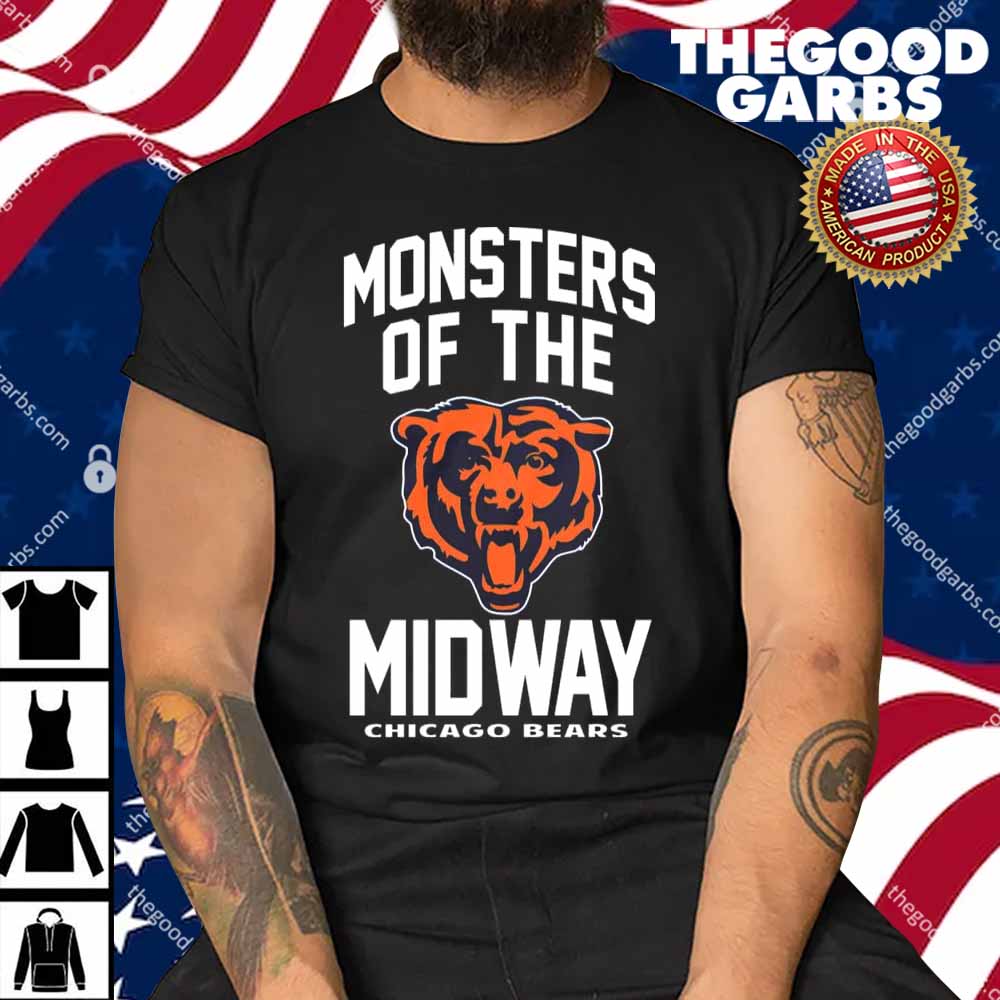 Monsters Of The Midway Chicago Bears Shirt