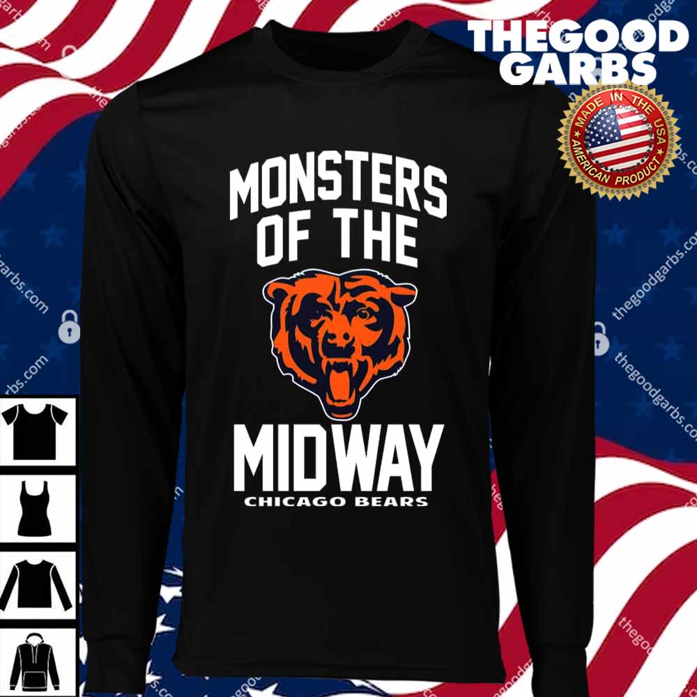 Monsters Of The Midway Chicago Bears T-Shirts