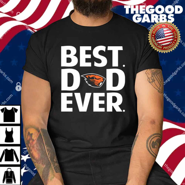 Oregon State Beavers Best Dad Ever Shirt