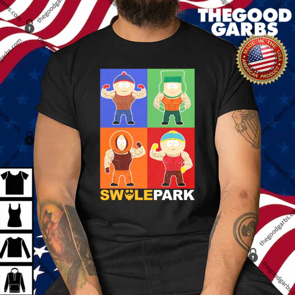 Swole Park Character Gym Shirt
