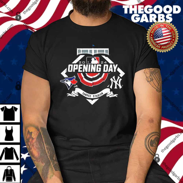 Yankees Blue Jays Opening Day 2024 Shirt