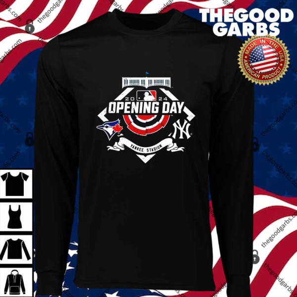 Yankees Blue Jays Opening Day 2024 T-Shirts
