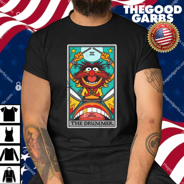 Animal The Muppets The Drummer Tarot Card Shirt