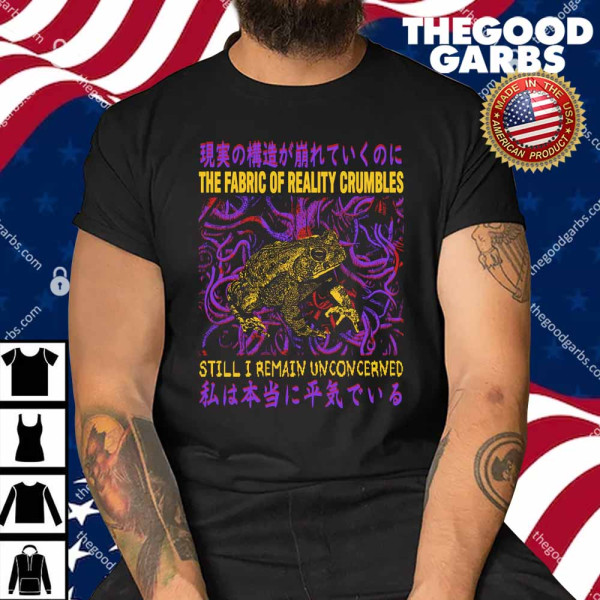 Reality Crumbles Frog Shirt