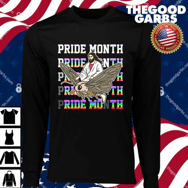Pride Month Ride Moth T-Shirts