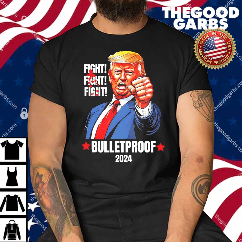 Donald Trump Shot Not Today Fight 2024 Essential Shirt